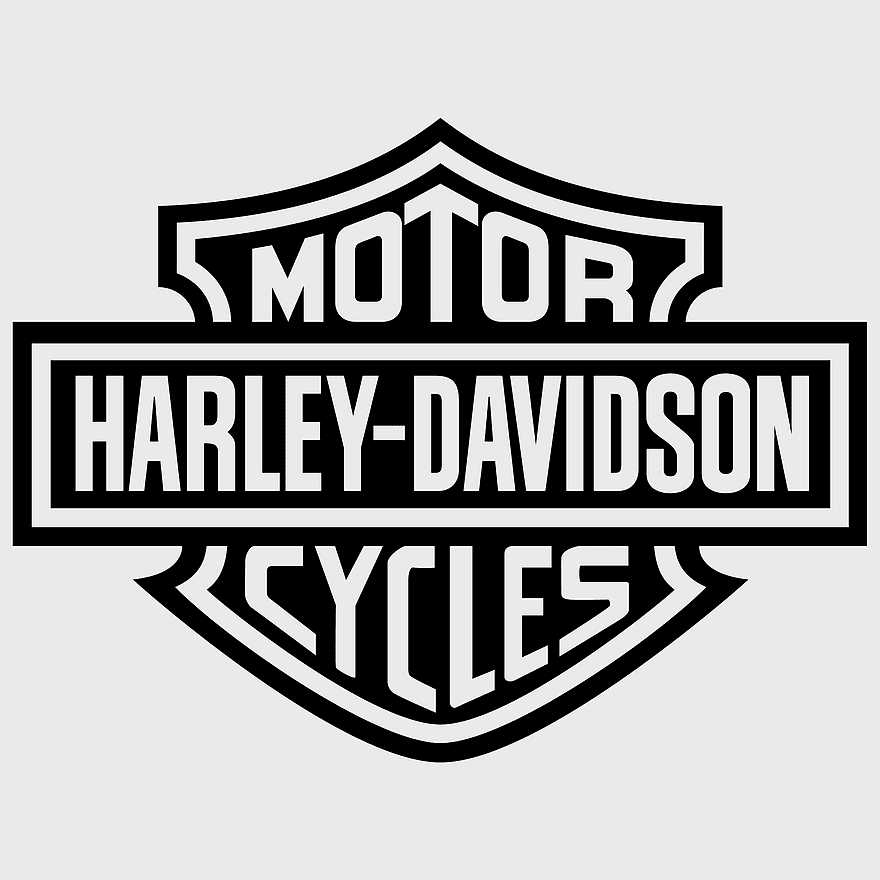 Harley-Davidson logo decal, motorcycle wall decal, black and white Harley-Davidson emblem, William S Harley brand, vintage motorcycle logo, classic bike symbol, motorbike sticker design Harley-Davidson logo decal, motorcycle wall decal, black and white Harley-Davidson emblem, William S Harley brand, vintage motorcycle logo, classic bike symbol, motorbike sticker design
