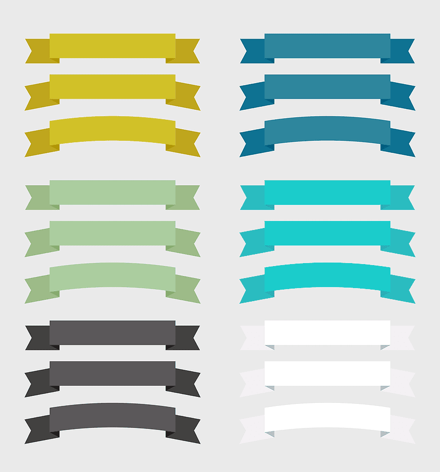 Paper Ribbon Banner, ribbons title, decorative Ribbons, ribbon Bow, banner design, colorful labels, festive tags Paper Ribbon Banner, ribbons title, decorative Ribbons, ribbon Bow, banner design, colorful labels, festive tags