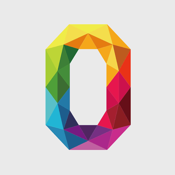 colorful number zero illustration, vibrant alphabet letter O, geometric color splash design, decorative colorful background, abstract polygonal art, modern geometric typography, playful number art colorful number zero illustration, vibrant alphabet letter O, geometric color splash design, decorative colorful background, abstract polygonal art, modern geometric typography, playful number art
