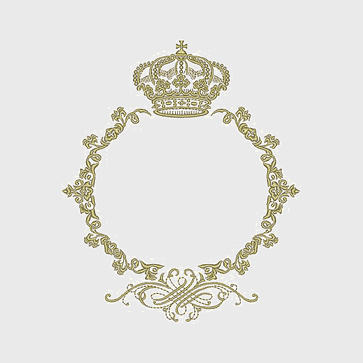 beige crown border frame, Monogram Crown frame for marriage, European style round border, golden crown logo, ornate frame design, royal crest emblem, vintage wedding decoration beige crown border frame, Monogram Crown frame for marriage, European style round border, golden crown logo, ornate frame design, royal crest emblem, vintage wedding decoration