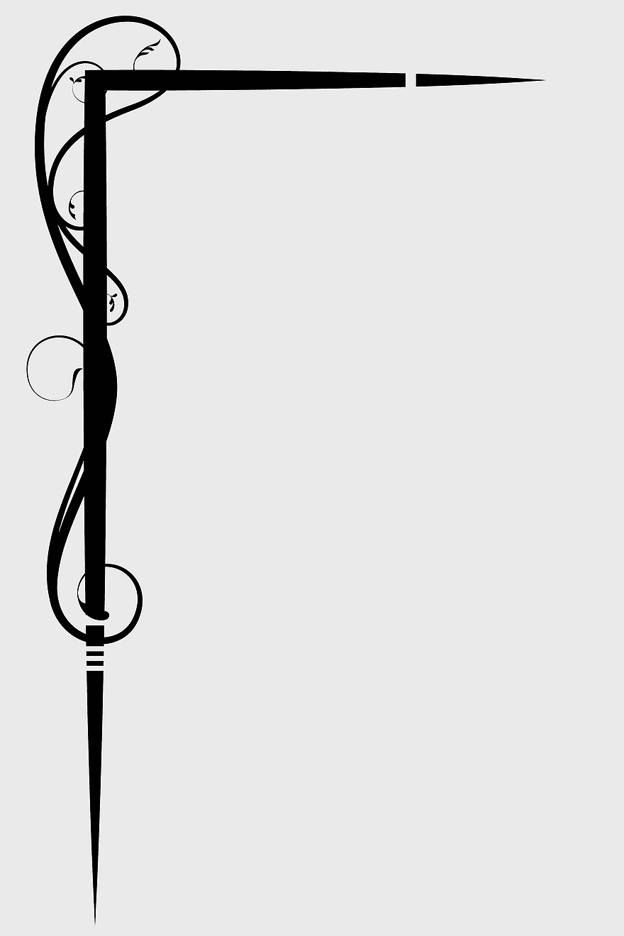 Victorian corner frame, Art Deco border design, decorative corner element, vintage frame corner, ornate graphic element, elegant design accent, classic decorative motif, png