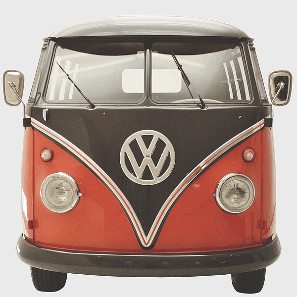 Volkswagen Type 2 T1, classic Volkswagen van, red and black Volkswagen Samba, vintage Volkswagen Transporter, retro camper van, iconic VW design, mid-century automotive style Volkswagen Type 2 T1, classic Volkswagen van, red and black Volkswagen Samba, vintage Volkswagen Transporter, retro camper van, iconic VW design, mid-century automotive style