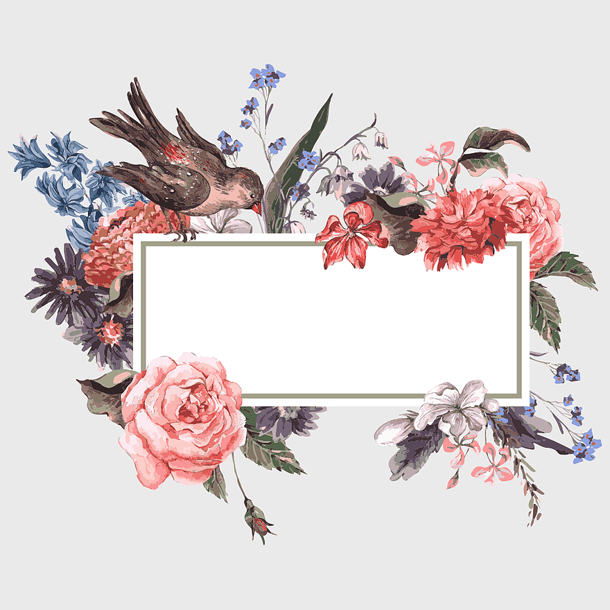 watercolor flower frame, flowers and bird border, watercolor floral design, watercolor bird and flowers, botanical illustration frame, floral art border, nature-inspired frame design watercolor flower frame, flowers and bird border, watercolor floral design, watercolor bird and flowers, botanical illustration frame, floral art border, nature-inspired frame design