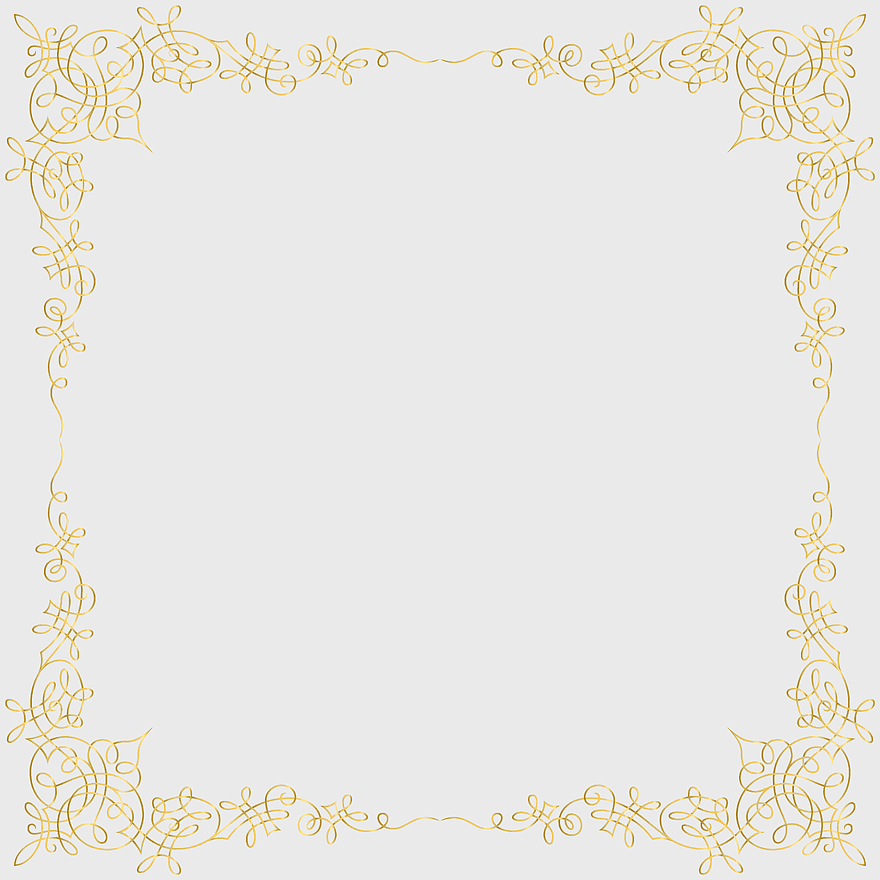 Golden Border Frame, decorative floral border, United States design elements, geometric pattern line, ornate frame design, elegant border art, vintage decorative accents Golden Border Frame, decorative floral border, United States design elements, geometric pattern line, ornate frame design, elegant border art, vintage decorative accents