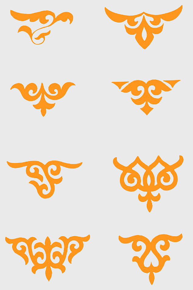 Kazakh ornament motif, orange felt art, traditional Kyrgyz pattern, shyrdak design, Central Asian textiles, ethnic decorative elements, cultural heritage motifs Kazakh ornament motif, orange felt art, traditional Kyrgyz pattern, shyrdak design, Central Asian textiles, ethnic decorative elements, cultural heritage motifs
