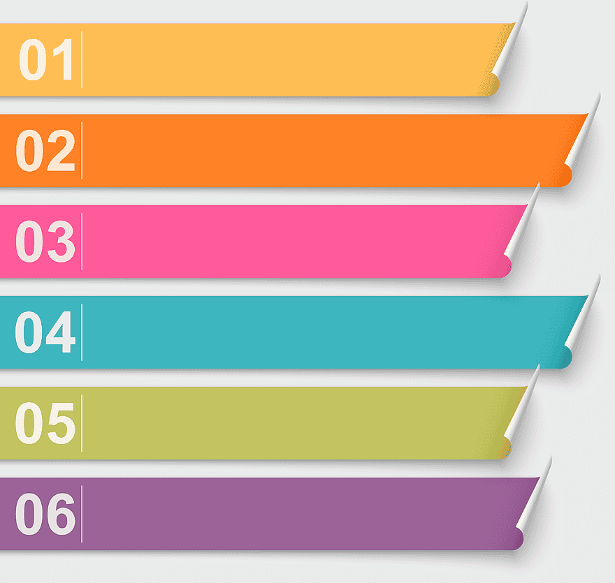 PPT title sequence, infographic icon, step-by-step guide, colorful paper tags, presentation design elements, visual content layout, stepwise infographic template, sequential data presentation PPT title sequence, infographic icon, step-by-step guide, colorful paper tags, presentation design elements, visual content layout, stepwise infographic template, sequential data presentation