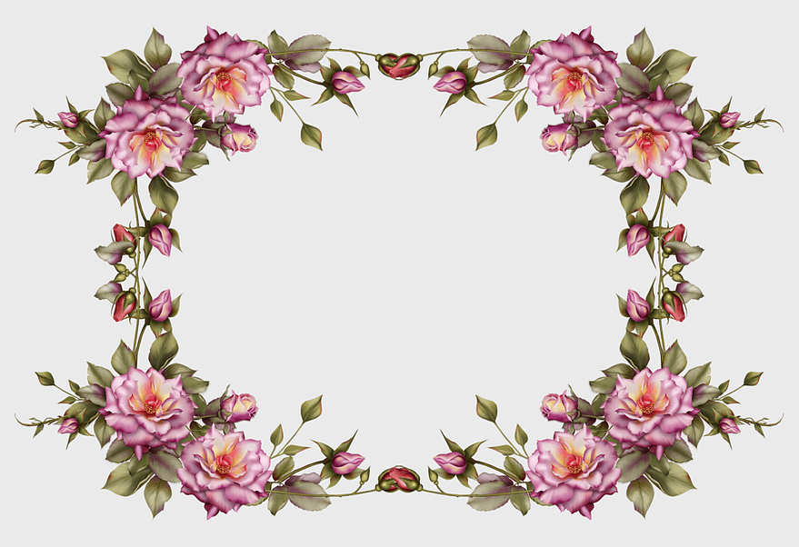 watercolor flower border, floral design frames, pink petal wreath, nature-inspired borders, botanical illustration, decorative floral elements, artistic floral arrangements