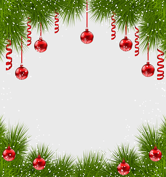 Christmas ornament frame, creative Christmas border, red ornaments on pine, vintage Christmas decoration, festive holiday frame, winter holiday design, evergreen wreath border Christmas ornament frame, creative Christmas border, red ornaments on pine, vintage Christmas decoration, festive holiday frame, winter holiday design, evergreen wreath border