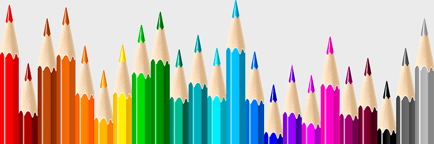 color pencil assortment, colorful pencil frame design, assorted writing implement background, vibrant colored pencil illustration, artistic coloring tools, creative drawing equipment, playful school supplies array