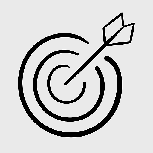 Goal Target Corporation strategy, bullseye symbol drawing, black and white line art, company angle tags, target business concept, strategic planning visuals, corporate goal illustration Goal Target Corporation strategy, bullseye symbol drawing, black and white line art, company angle tags, target business concept, strategic planning visuals, corporate goal illustration