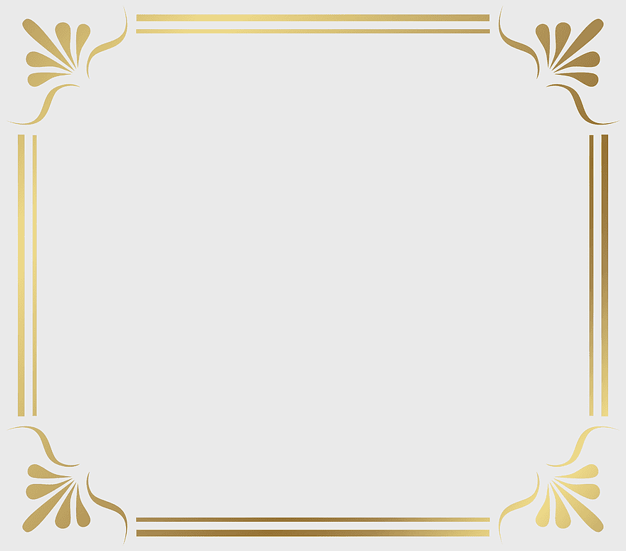 brown floral frame border, decorative digital frame, square design elements, yellow patterned border, elegant ornamental frame, vintage border, artistic floral decoration