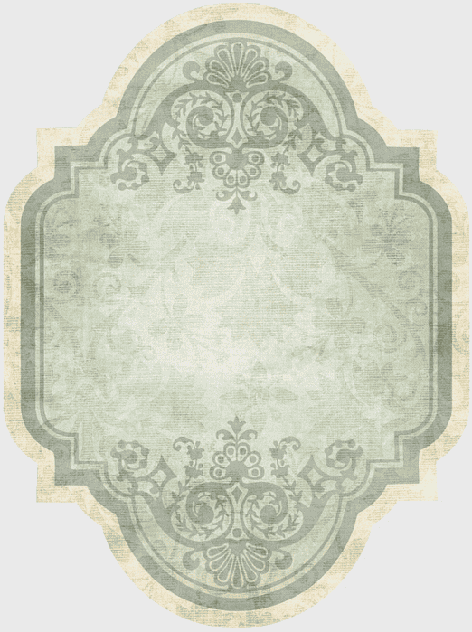 gray and teal floral frame, vintage printable label, antique oval design, craft drawing templates, ornate border patterns, decorative label art, elegant vintage frames
