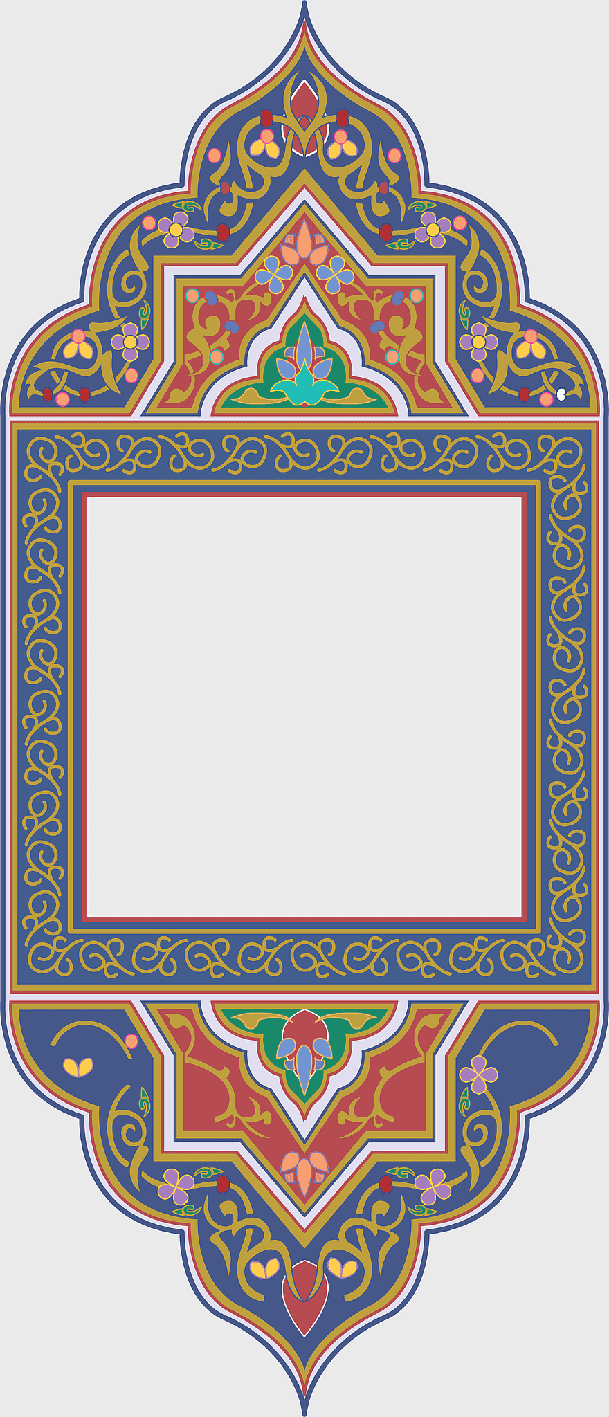 Norouz floral border, islamic geometric patterns, arabesque ornament frame, multi color symmetry design, decorative art motif, traditional persian art, intricate floral patterns Norouz floral border, islamic geometric patterns, arabesque ornament frame, multi color symmetry design, decorative art motif, traditional persian art, intricate floral patterns