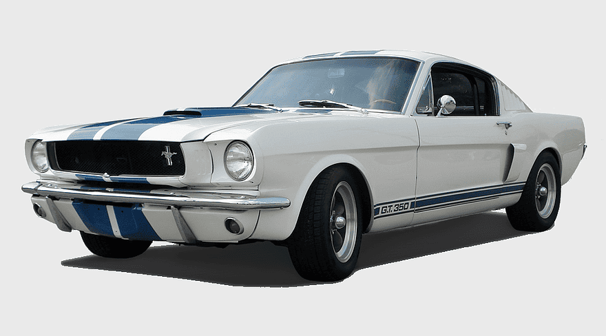 Ford Mustang Shelby GT350, classic muscle car, first generation Ford Mustang, automotive exterior design, vintage American sports car, retro car performance, classic car restoration Ford Mustang Shelby GT350, classic muscle car, first generation Ford Mustang, automotive exterior design, vintage American sports car, retro car performance, classic car restoration