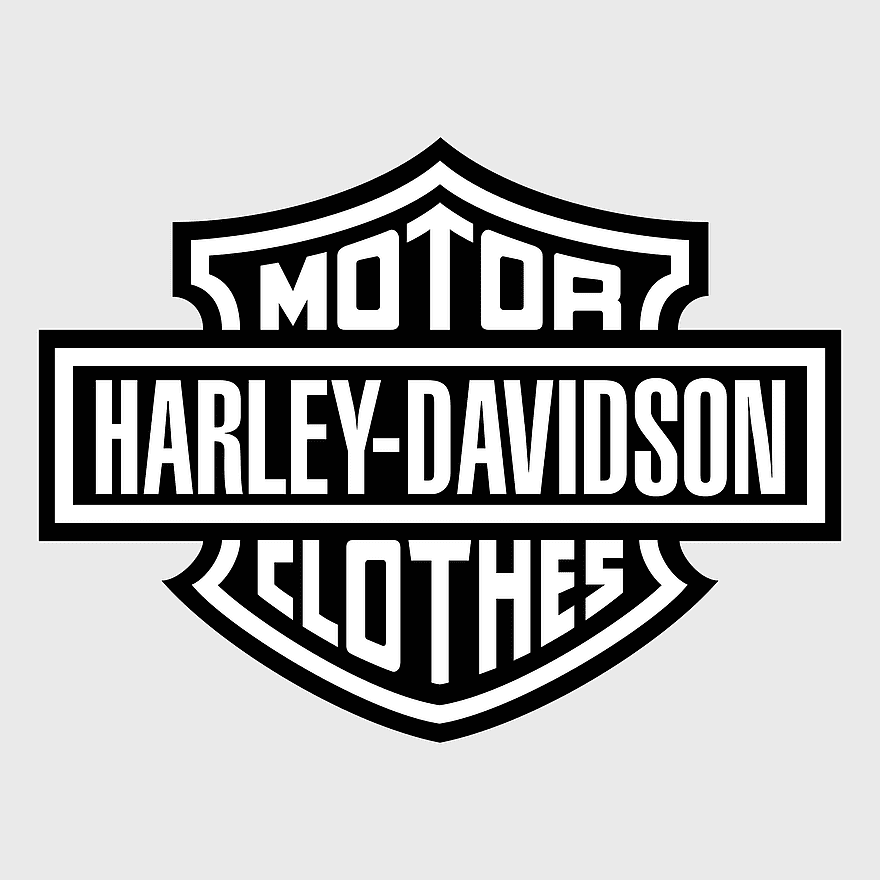 Harley-Davidson logo, motorcycle brand emblem, black and white motorcycle logo, Harley-Davidson clothing, classic motorcycle branding, iconic motorcycle symbol, vintage motorcycle logo design Harley-Davidson logo, motorcycle brand emblem, black and white motorcycle logo, Harley-Davidson clothing, classic motorcycle branding, iconic motorcycle symbol, vintage motorcycle logo design