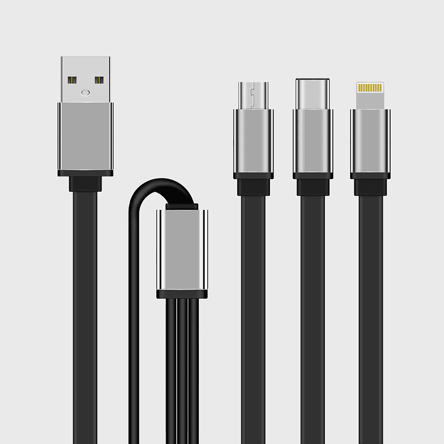 USB-C connector types, lightning cable charge, mobile phone charging cables, rechargeable battery technology, charging accessories set, electronic device connectors, portable device ports