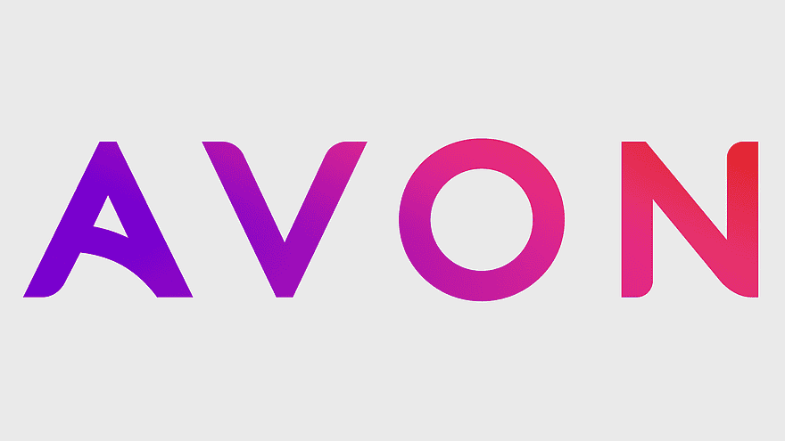 Avon logo design, iconic brand logos, colorful brand emblems, beauty company symbols, gradient text graphics, corporate identity marks, visual branding elements, png Avon logo design, iconic brand logos, colorful brand emblems, beauty company symbols, gradient text graphics, corporate identity marks, visual branding elements, png