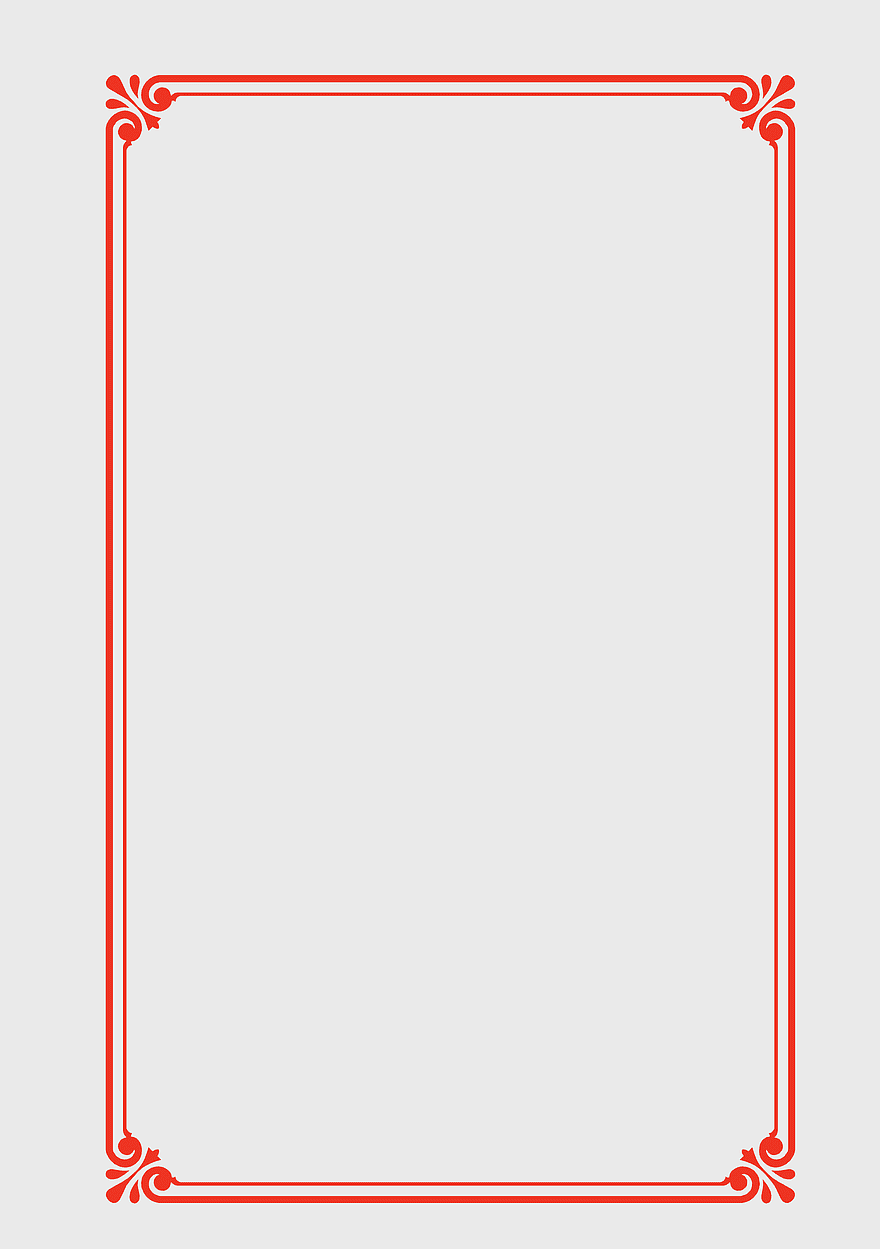 Chinese New Year red frame, vintage border design, traditional Chinese holiday decoration, happy new year border, festive frame template, decorative border for celebrations, ornamental rectangle frame