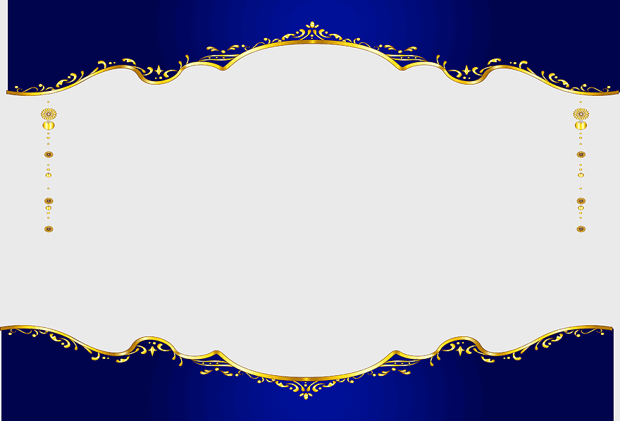 vintage royal blue frame, phnom penh vintage border, royal blue ornate frame, blue vintage decorative border, elegant gold accents, classic design elements, traditional frame patterns