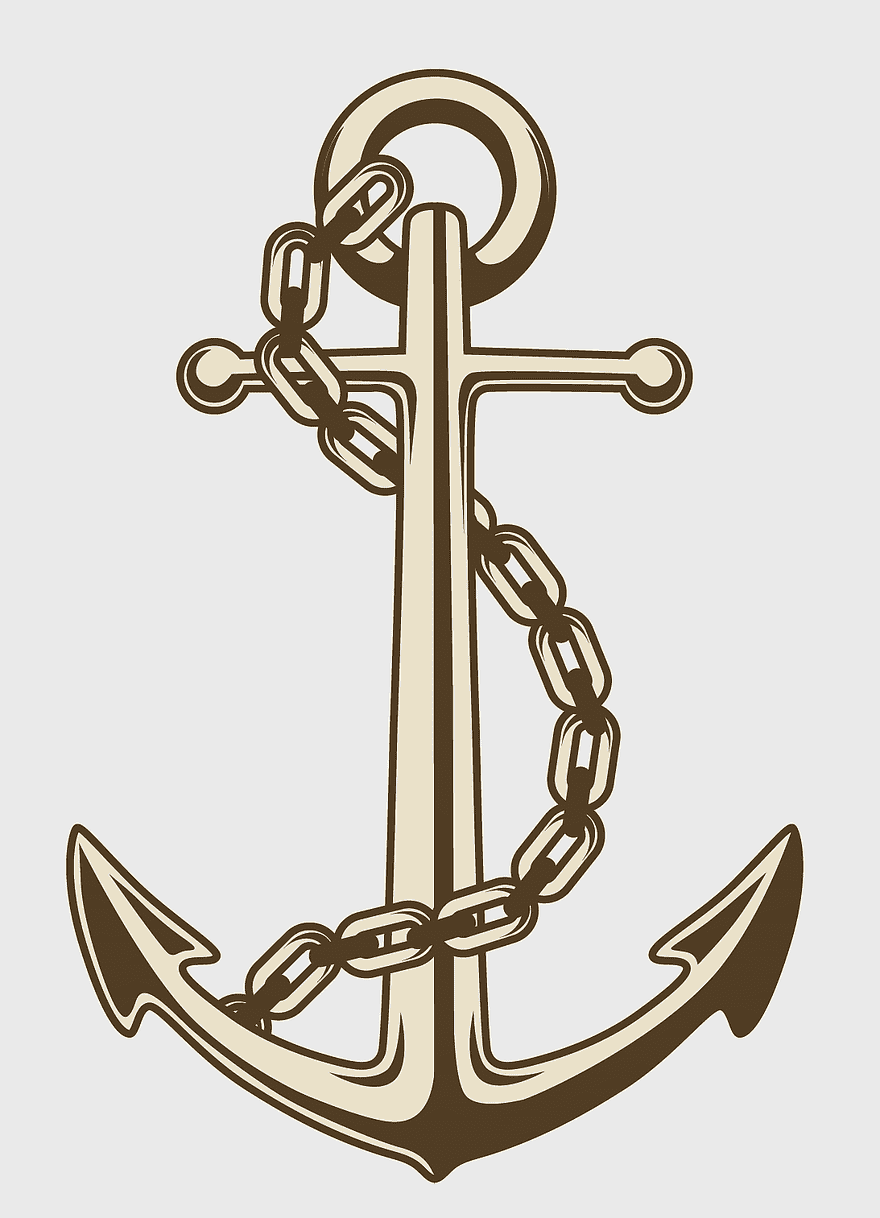hand painted anchor illustration, anchor chain watercolor, painted metal anchor, anchor symbol design, nautical art, sea equipment painting, maritime decoration hand painted anchor illustration, anchor chain watercolor, painted metal anchor, anchor symbol design, nautical art, sea equipment painting, maritime decoration