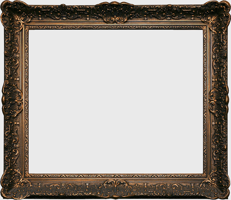 brown ornate frame, vintage golden frame, decorative symmetrical frame, rectangle wooden frame, antique frame, ornamental border design, elegant home decor element