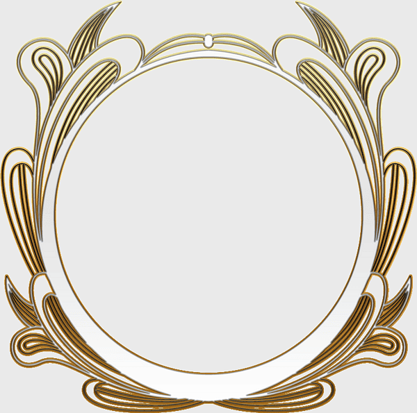 round gold frame illustration, circular border design, trendy golden frame, vintage film frame, decorative circular frame, ornate border art, elegant frame graphic