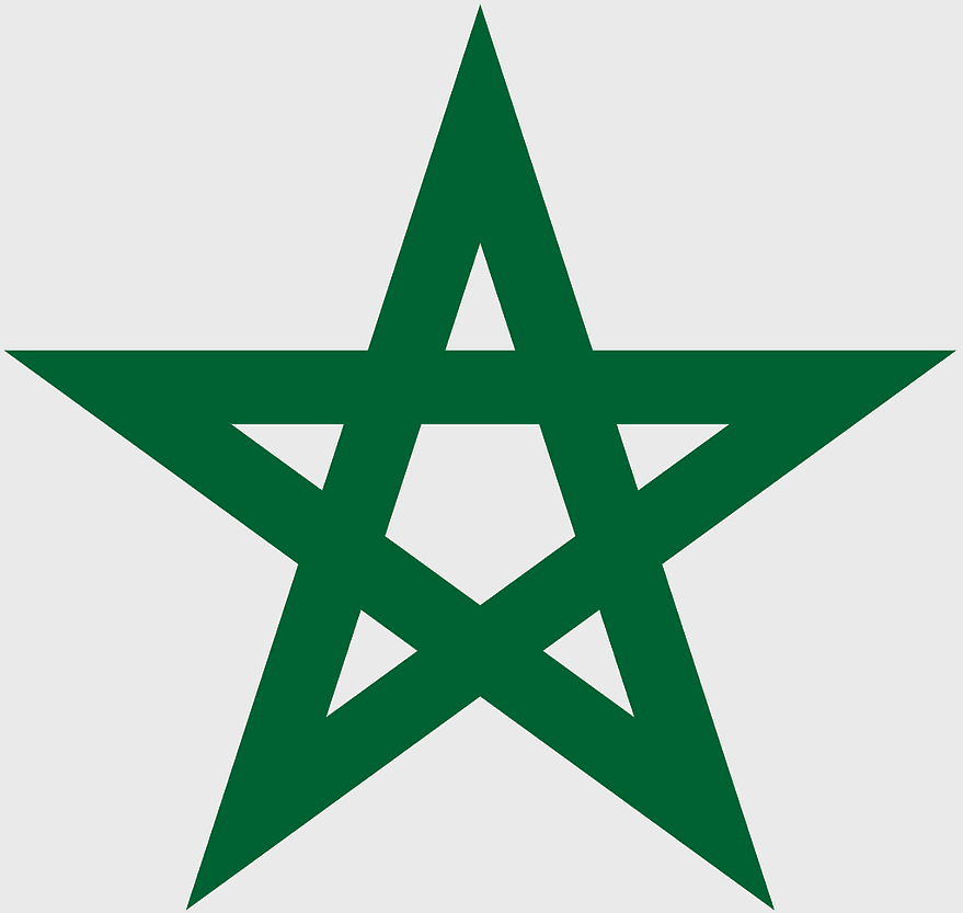 Moroccan five-pointed star, Agadir cuisine culture, French protectorate history, Moroccan flag symbol, green star emblem, Moroccan heritage icon, North African cultural symbol Moroccan five-pointed star, Agadir cuisine culture, French protectorate history, Moroccan flag symbol, green star emblem, Moroccan heritage icon, North African cultural symbol