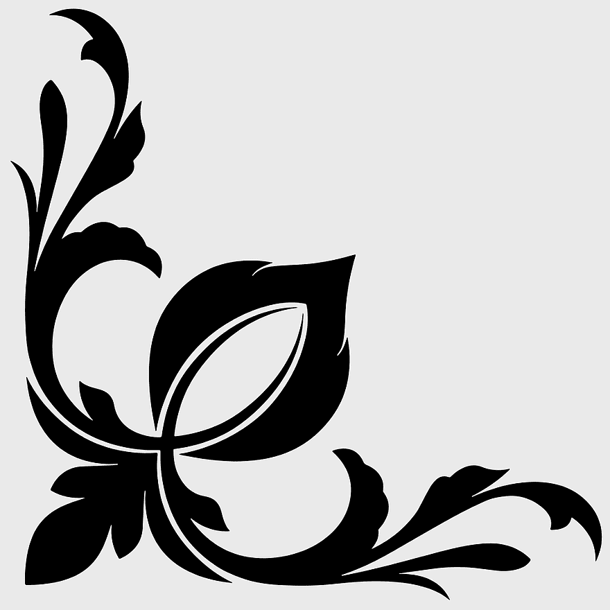 black and white flower ornaments, monochrome plant silhouette, decorative arts line art, floral design elements, botanical illustration, elegant floral motifs, vintage floral patterns black and white flower ornaments, monochrome plant silhouette, decorative arts line art, floral design elements, botanical illustration, elegant floral motifs, vintage floral patterns