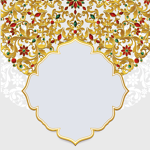 gold floral wedding invitation, red and gold ornamental frame, elegant wedding card design, decorative floral pattern, vintage wedding invitation art, intricate lace border, festive holiday card design gold floral wedding invitation, red and gold ornamental frame, elegant wedding card design, decorative floral pattern, vintage wedding invitation art, intricate lace border, festive holiday card design