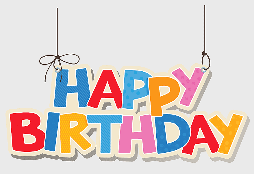 Happy Birthday illustration, birthday greeting, party celebration, festive text, colorful typography, holiday wishes, decorative sign, celebratory design Happy Birthday illustration, birthday greeting, party celebration, festive text, colorful typography, holiday wishes, decorative sign, celebratory design