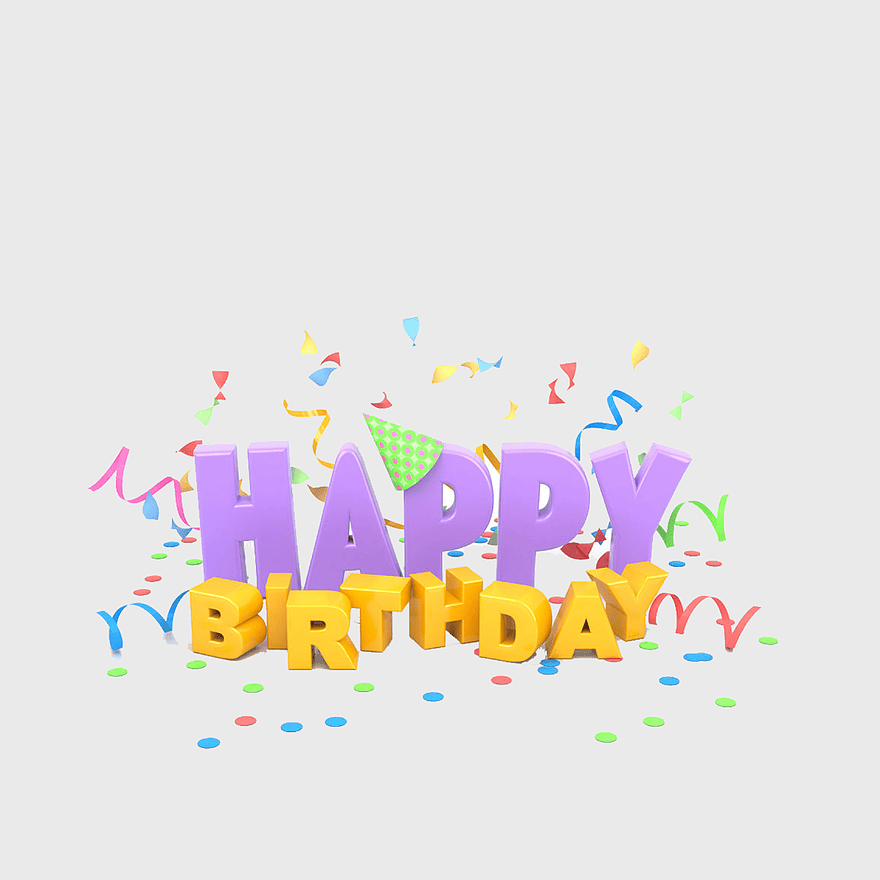 happy birthday illustration, colorful party celebration, festive greeting card design, confetti and streamers, joyful holiday event, birthday party decorations, celebratory typography art happy birthday illustration, colorful party celebration, festive greeting card design, confetti and streamers, joyful holiday event, birthday party decorations, celebratory typography art