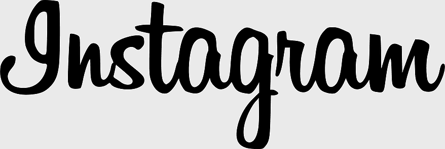 Instagram logo font, black script typeface, monochrome calligraphy design, brand identity text, elegant handwriting style, social media branding elements, custom typography art