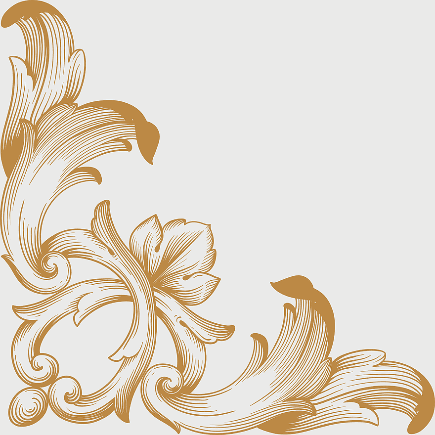 classical floral corner, ornamental design, vintage corner embellishment, decorative floral motif, intricate corner art, elegant floral pattern, antique corner ornament, png classical floral corner, ornamental design, vintage corner embellishment, decorative floral motif, intricate corner art, elegant floral pattern, antique corner ornament, png