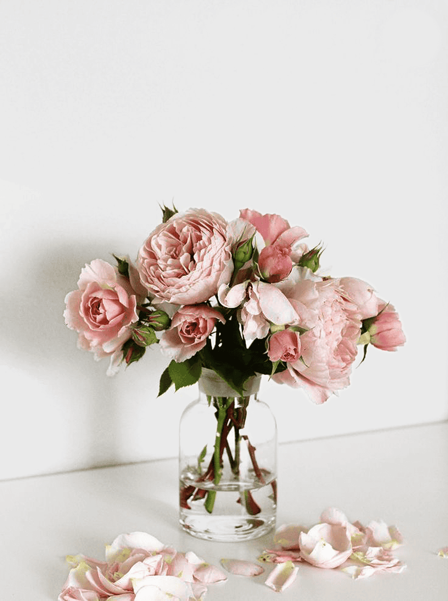 pink flowers in glass vase, flower bouquet arrangement, rose floral centerpiece, watercolor flower art, delicate floral display, elegant table decoration, romantic floral composition pink flowers in glass vase, flower bouquet arrangement, rose floral centerpiece, watercolor flower art, delicate floral display, elegant table decoration, romantic floral composition