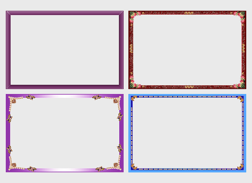 graph frames, decorative borders, designs, square frames, ornate frame patterns, floral frame accents, colorful layouts, png