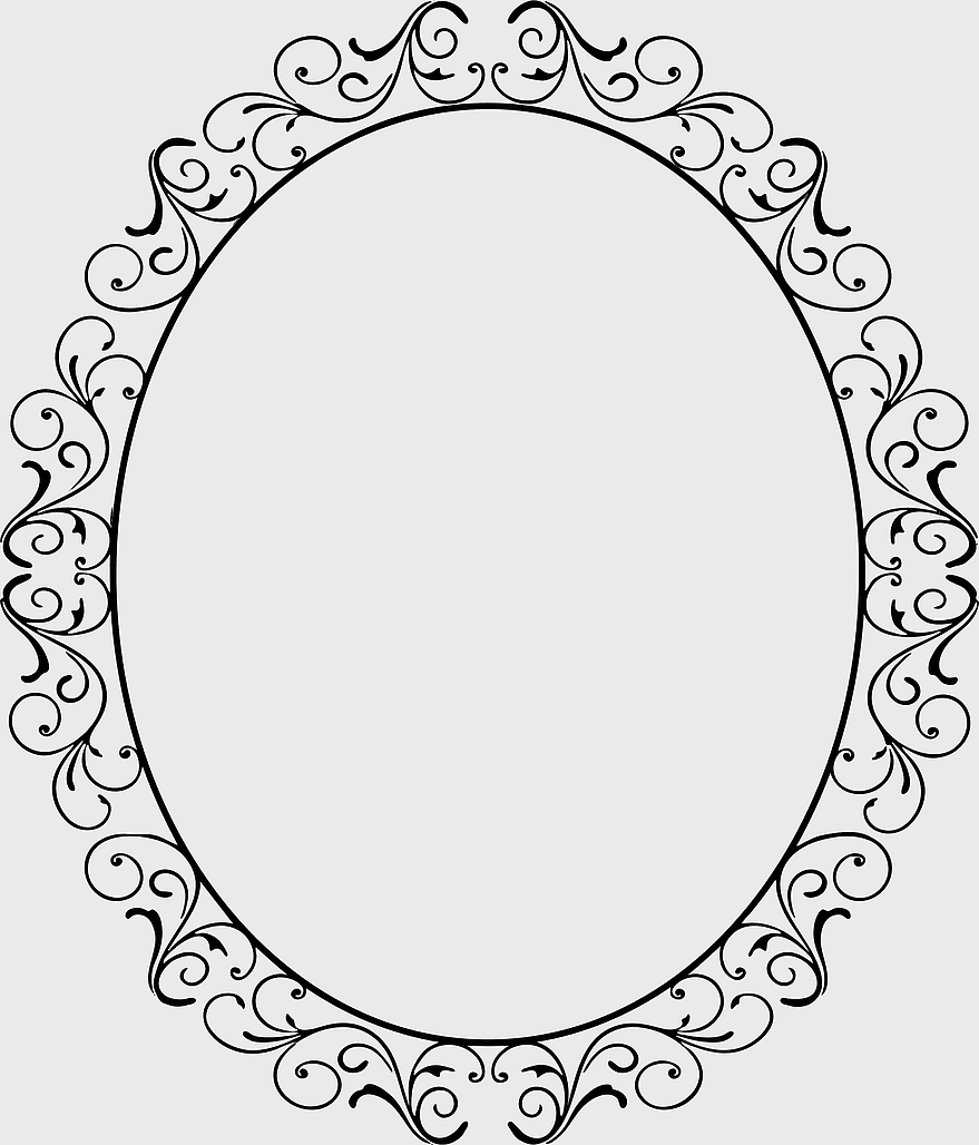 Frames Oval, black and white decorative frame, monochrome oval frame, line art ellipse, vintage frame design, ornate border, floral swirl pattern Frames Oval, black and white decorative frame, monochrome oval frame, line art ellipse, vintage frame design, ornate border, floral swirl pattern