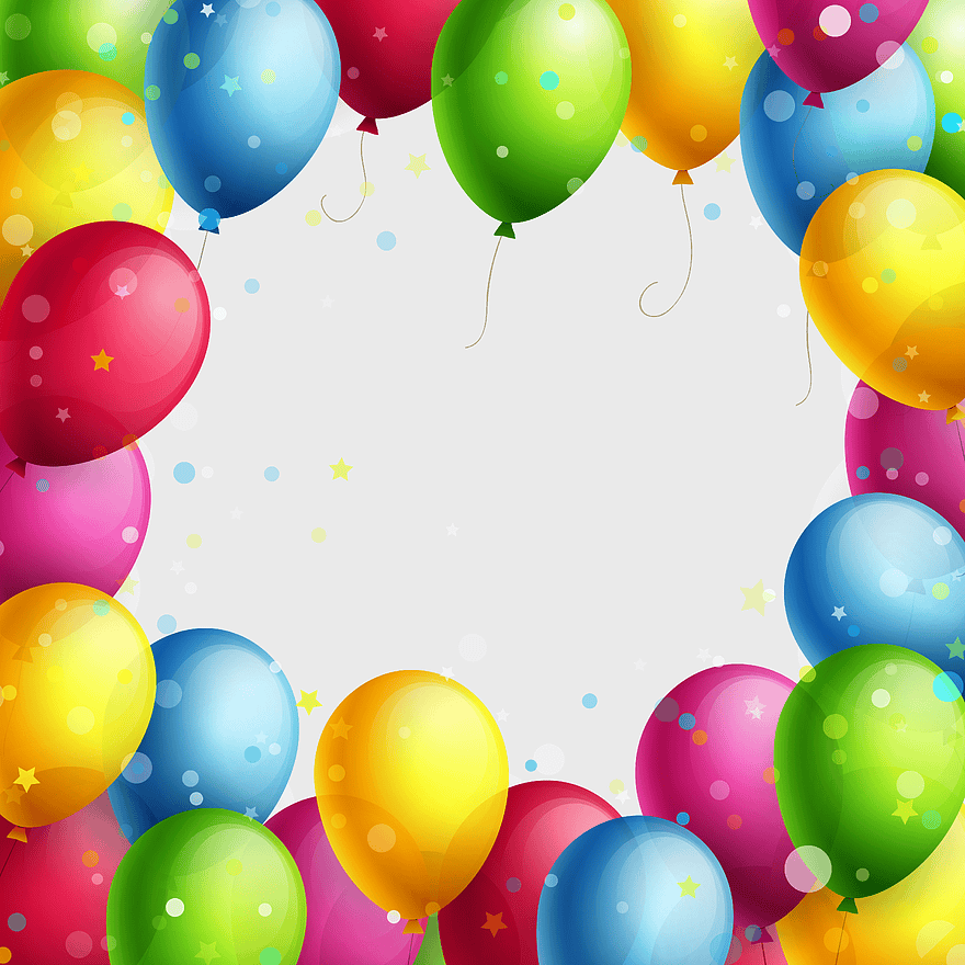 balloon frame border, assorted-color balloons frame, happy birthday balloons, party decoration frame, festive balloon circle, celebratory frame design, colorful party border balloon frame border, assorted-color balloons frame, happy birthday balloons, party decoration frame, festive balloon circle, celebratory frame design, colorful party border