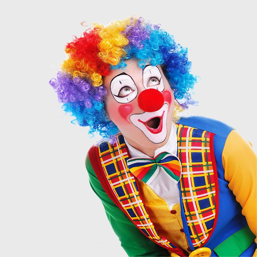 clown character, april fools day, clown face makeup, colorful clown wig, whimsical stage performer, festive party entertainer, carnival humorist clown character, april fools day, clown face makeup, colorful clown wig, whimsical stage performer, festive party entertainer, carnival humorist