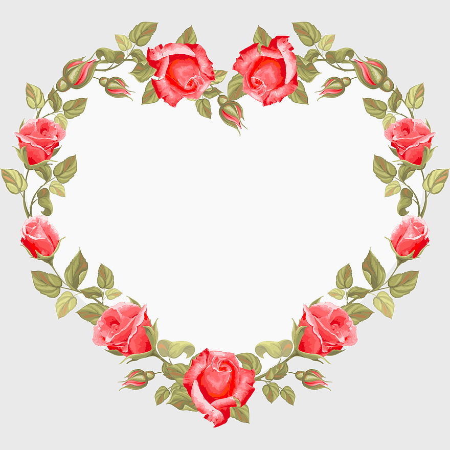 red roses wreath, wedding invitation floral frame, love roses ring, heart-shaped flower arrangement, romantic rose border, elegant floral decoration, vintage rose illustration red roses wreath, wedding invitation floral frame, love roses ring, heart-shaped flower arrangement, romantic rose border, elegant floral decoration, vintage rose illustration