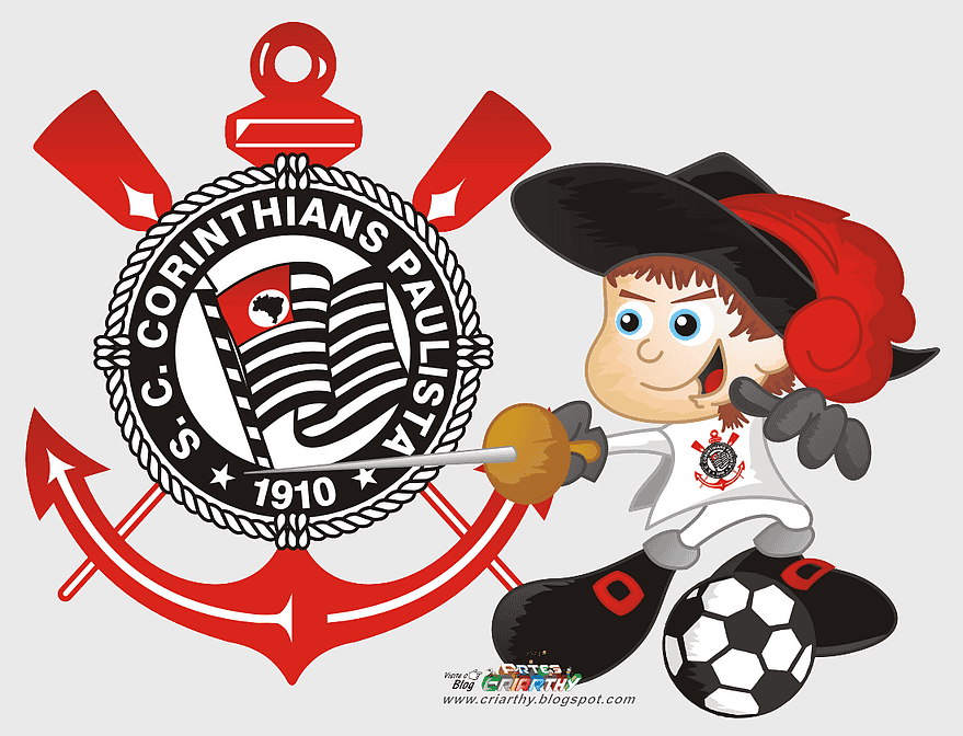 Corinthians Paulista logo, Campeonato Brasileiro Série A football, Corinthians FC mascot, Sport Club Corinthians Paulista emblem, Brazilian soccer team branding, football club emblem design, sports team mascot illustration