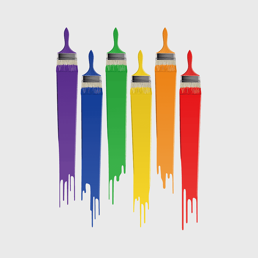 watercolor paintbrushes, assorted-color brushes, paintbrush drawing, watercolor brushes, artistic tools, colorful painting supplies, creative brush designs watercolor paintbrushes, assorted-color brushes, paintbrush drawing, watercolor brushes, artistic tools, colorful painting supplies, creative brush designs