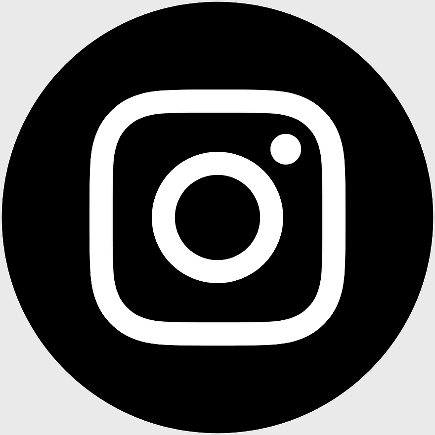 Instagram logo icon, social media symbol, black and white circle, desktop computer icons, digital branding elements, online networking symbols, minimalist graphic design Instagram logo icon, social media symbol, black and white circle, desktop computer icons, digital branding elements, online networking symbols, minimalist graphic design