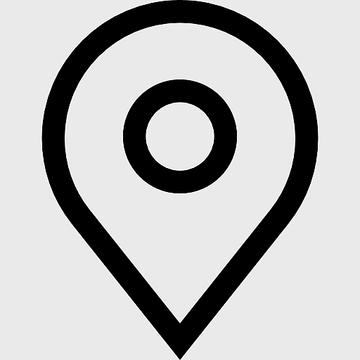 black map icon, location symbol, internationalization and localization elements, map point marker, travel world navigation, technology location tags, area pinpoint graphic
