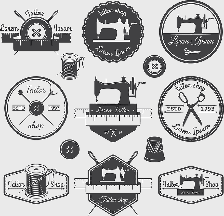 vintage sewing machine logos, tailor shop emblems, sewing machine badges, tailor shop designs, retro tailoring symbols, sewing equipment icons, textile craft branding, png vintage sewing machine logos, tailor shop emblems, sewing machine badges, tailor shop designs, retro tailoring symbols, sewing equipment icons, textile craft branding, png