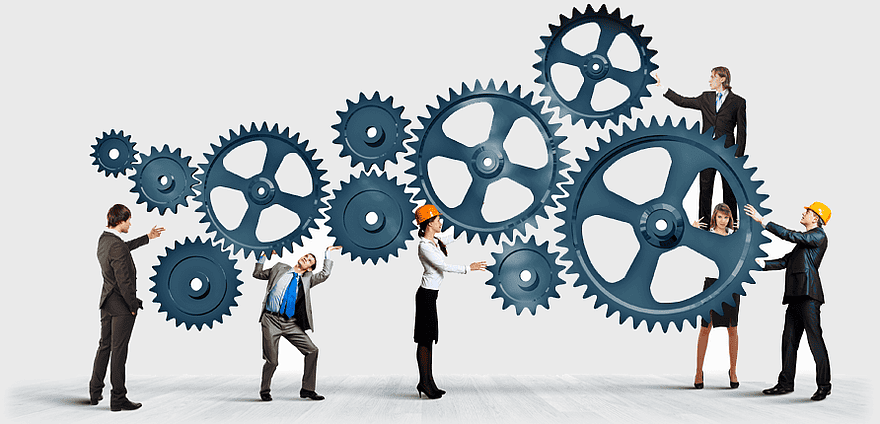 Teamwork in business, organizational synergy, human resource management, labor organization, corporate collaboration, workforce coordination, industrial teamwork