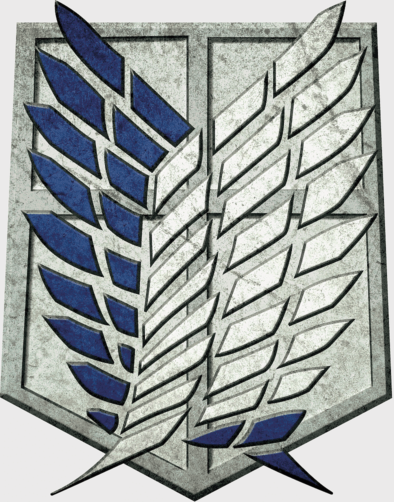 Attack on Titan Wings of Freedom logo, Eren Yeager emblem, A.O.T. manga badge, Survey Corps insignia, anime theme crest, freedom wings art design, narrative visual symbol Attack on Titan Wings of Freedom logo, Eren Yeager emblem, A.O.T. manga badge, Survey Corps insignia, anime theme crest, freedom wings art design, narrative visual symbol