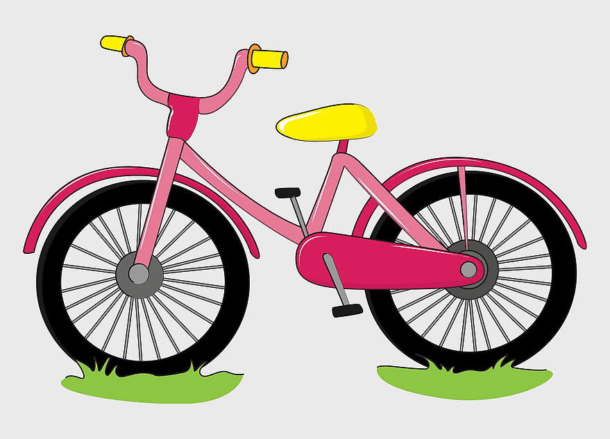 watercolor bicycle drawing, cartoon bike illustration, hand-painted bicycle frame, hybrid bicycle art, vintage cycling graphic, whimsical bike design, playful bicycle sketch
