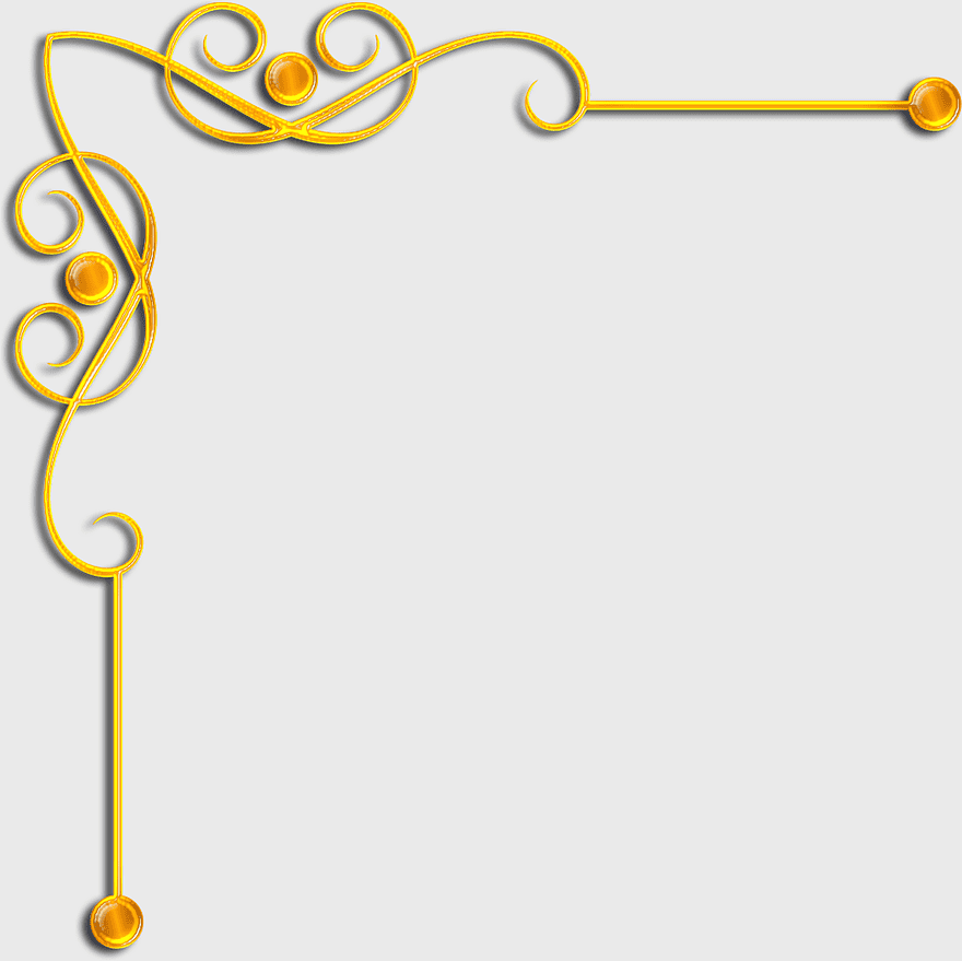 gold corner frame, decorative borders and frames, ornamental gold design, yellow swirls, vintage corner embellishments, elegant frame accents, artistic border elements gold corner frame, decorative borders and frames, ornamental gold design, yellow swirls, vintage corner embellishments, elegant frame accents, artistic border elements