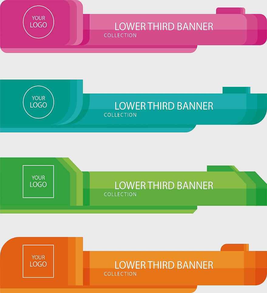 lower third banner design, colorful business banners, web banner advertising, four-color billboard templates, professional logo placement, vibrant graphic elements, modern corporate branding lower third banner design, colorful business banners, web banner advertising, four-color billboard templates, professional logo placement, vibrant graphic elements, modern corporate branding