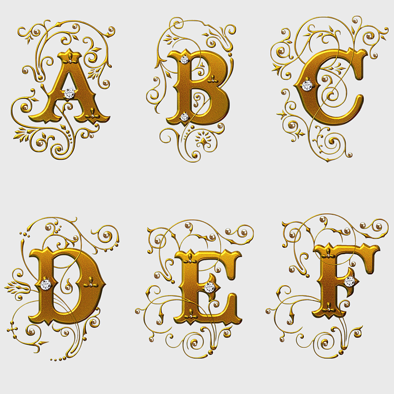 English calligraphy letters, ornate alphabet design, golden typography, decorative initial letters, vintage lettering art, embellished text graphics, intricate script characters